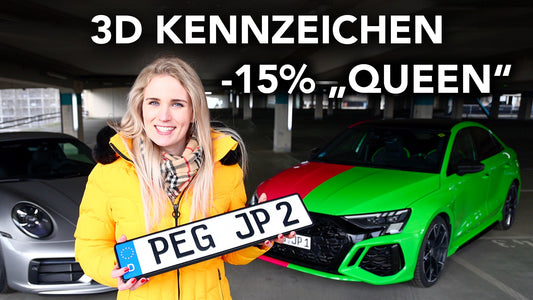 3D Kennzeichen Erlaubt? Rechtliche Lage & Vorteile