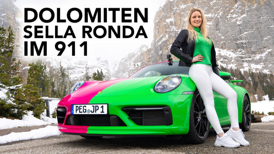 Sella Ronda Dolomiten Porsche 911 Route